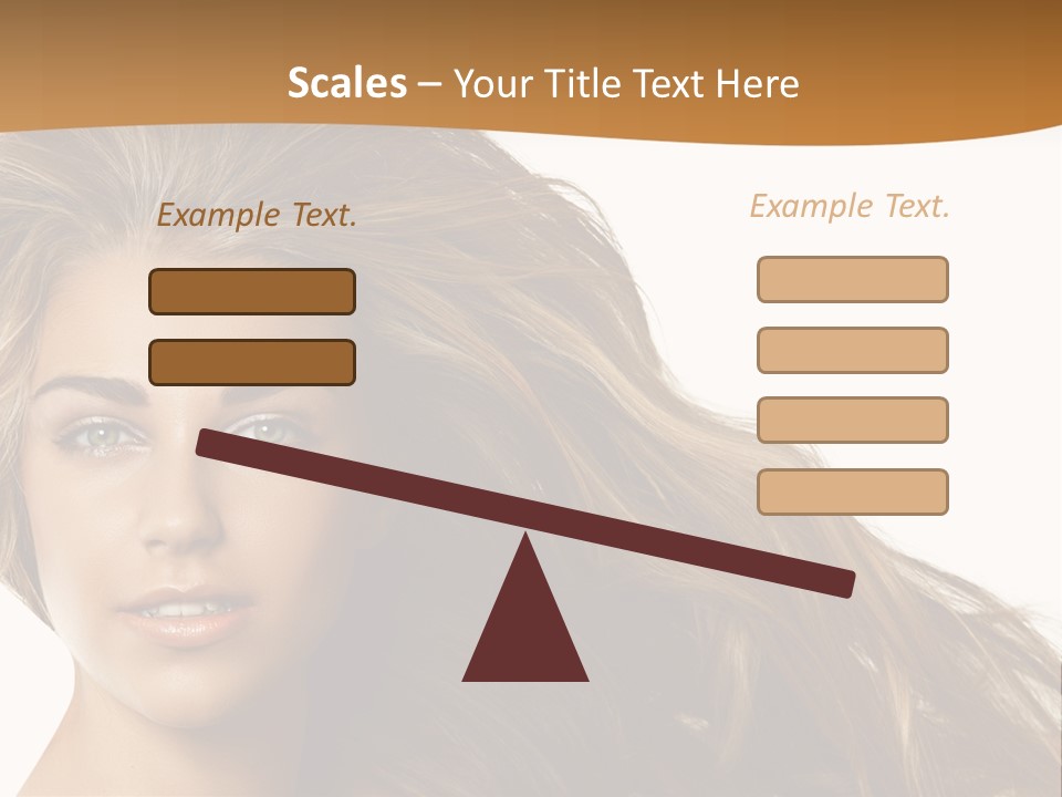 Elegant Green Blond PowerPoint Template