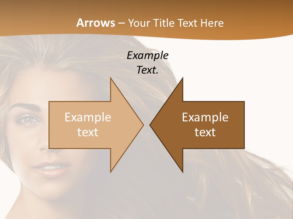 Elegant Green Blond PowerPoint Template