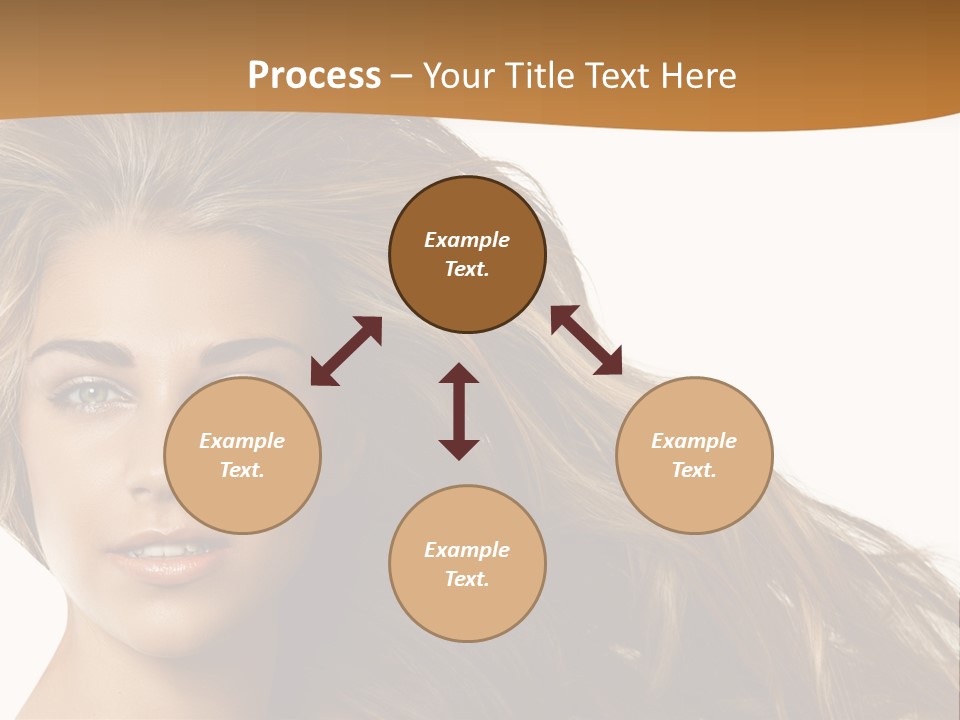 Elegant Green Blond PowerPoint Template
