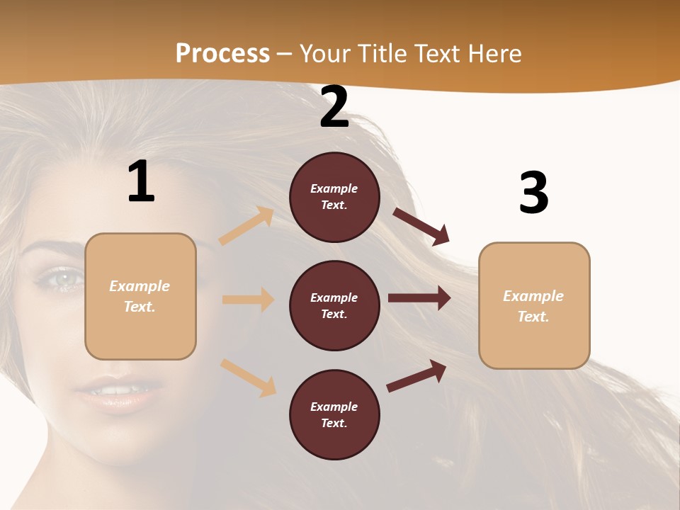 Elegant Green Blond PowerPoint Template