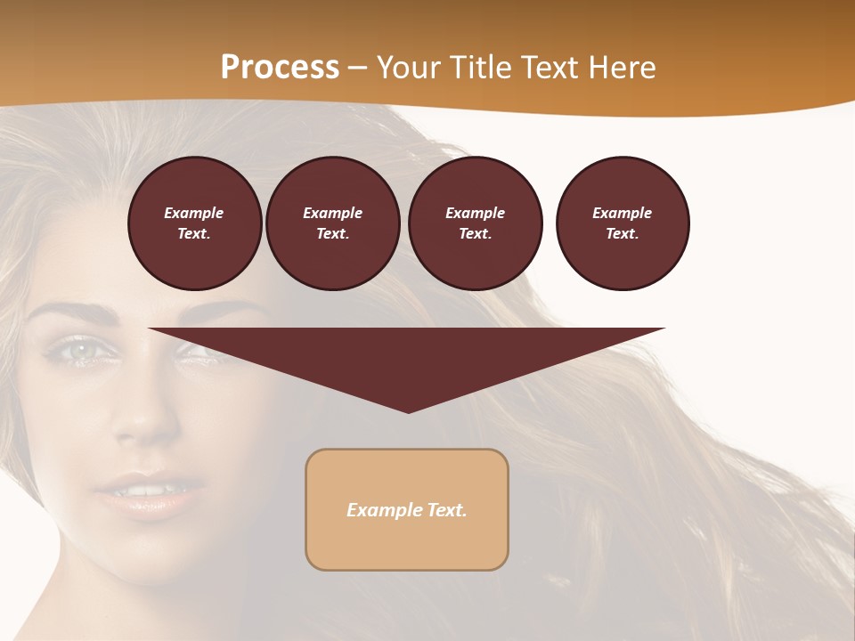 Elegant Green Blond PowerPoint Template