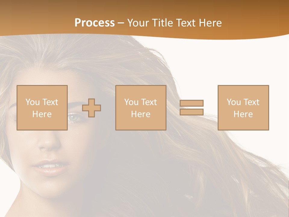 Elegant Green Blond PowerPoint Template