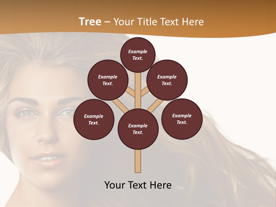 Elegant Green Blond PowerPoint Template