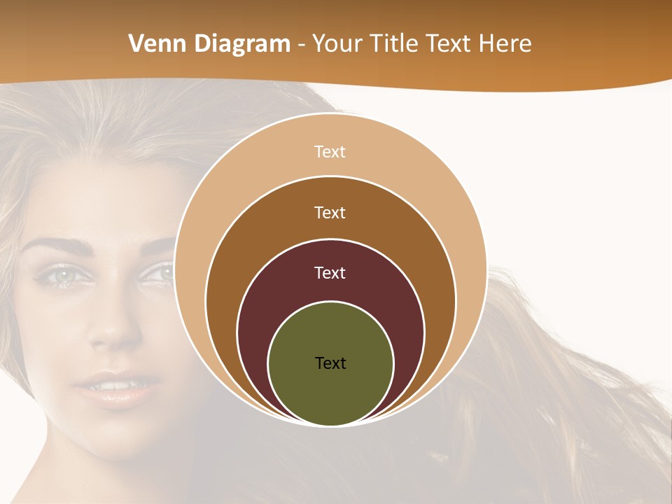 Elegant Green Blond PowerPoint Template