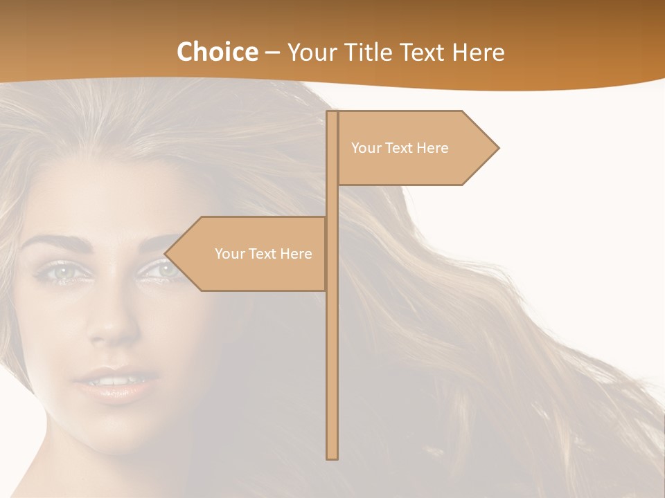 Elegant Green Blond PowerPoint Template