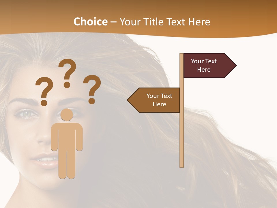 Elegant Green Blond PowerPoint Template