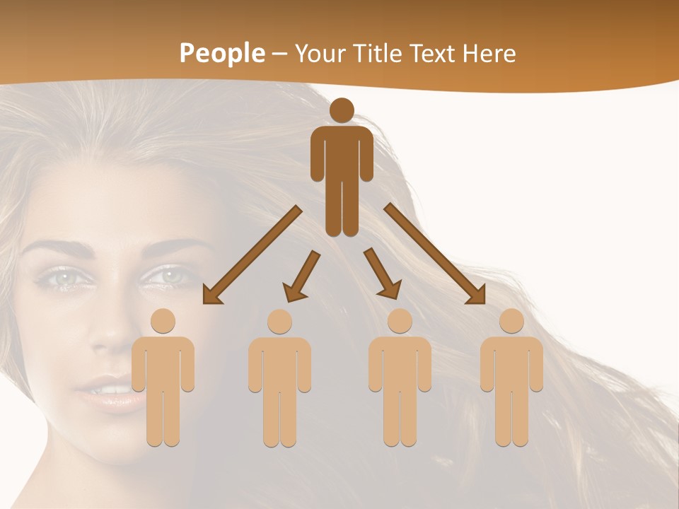 Elegant Green Blond PowerPoint Template