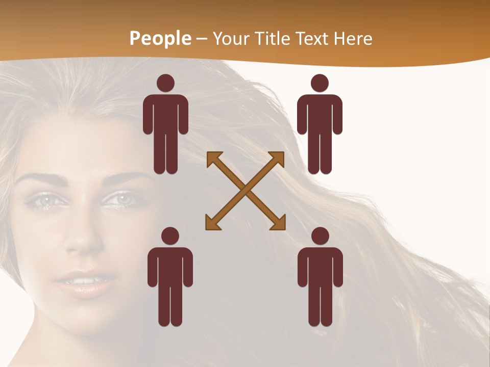 Elegant Green Blond PowerPoint Template