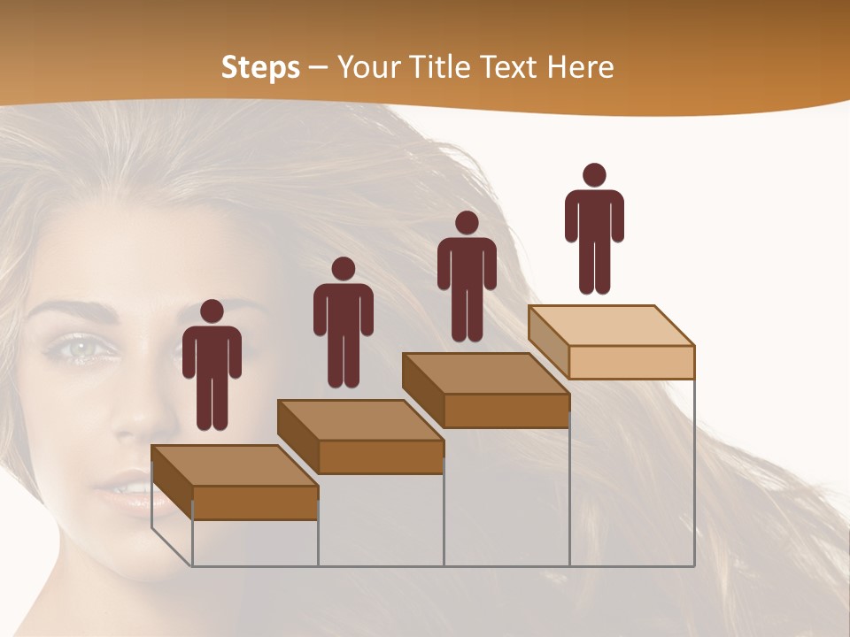 Elegant Green Blond PowerPoint Template