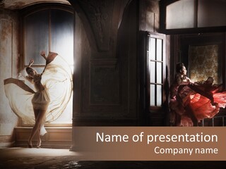 Chic Glamour Studio PowerPoint Template