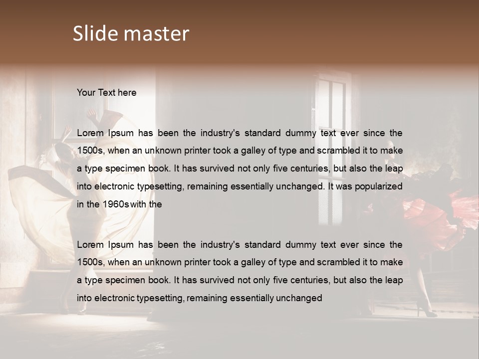 Chic Glamour Studio PowerPoint Template