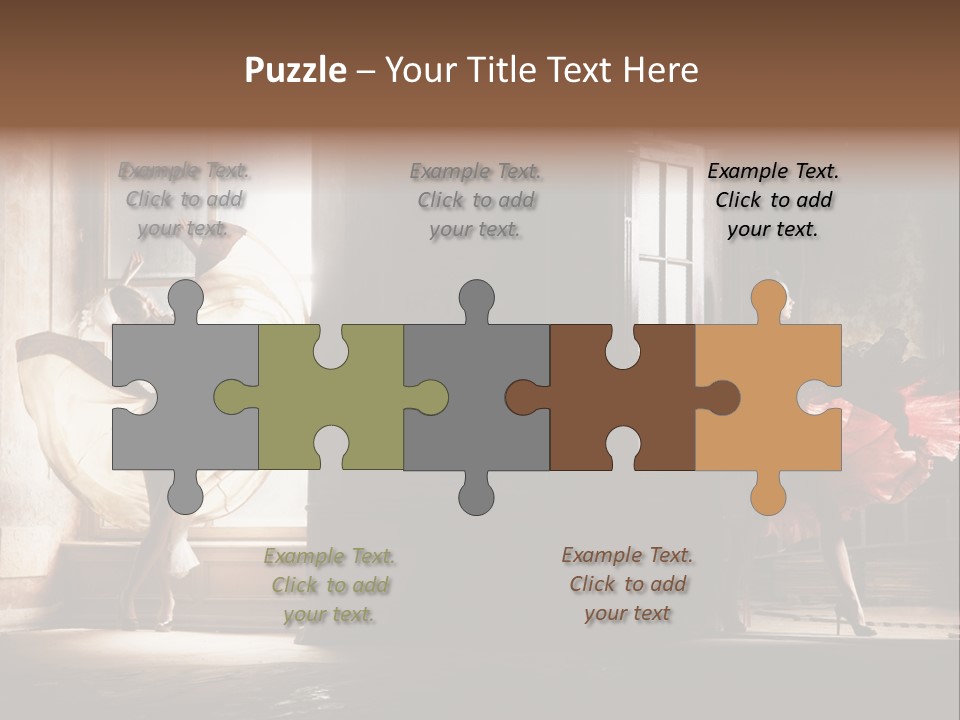 Chic Glamour Studio PowerPoint Template