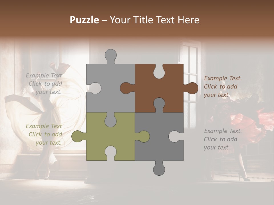 Chic Glamour Studio PowerPoint Template