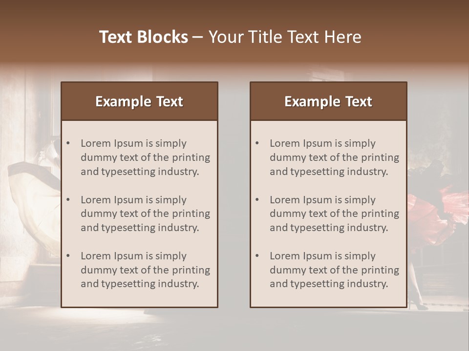 Chic Glamour Studio PowerPoint Template