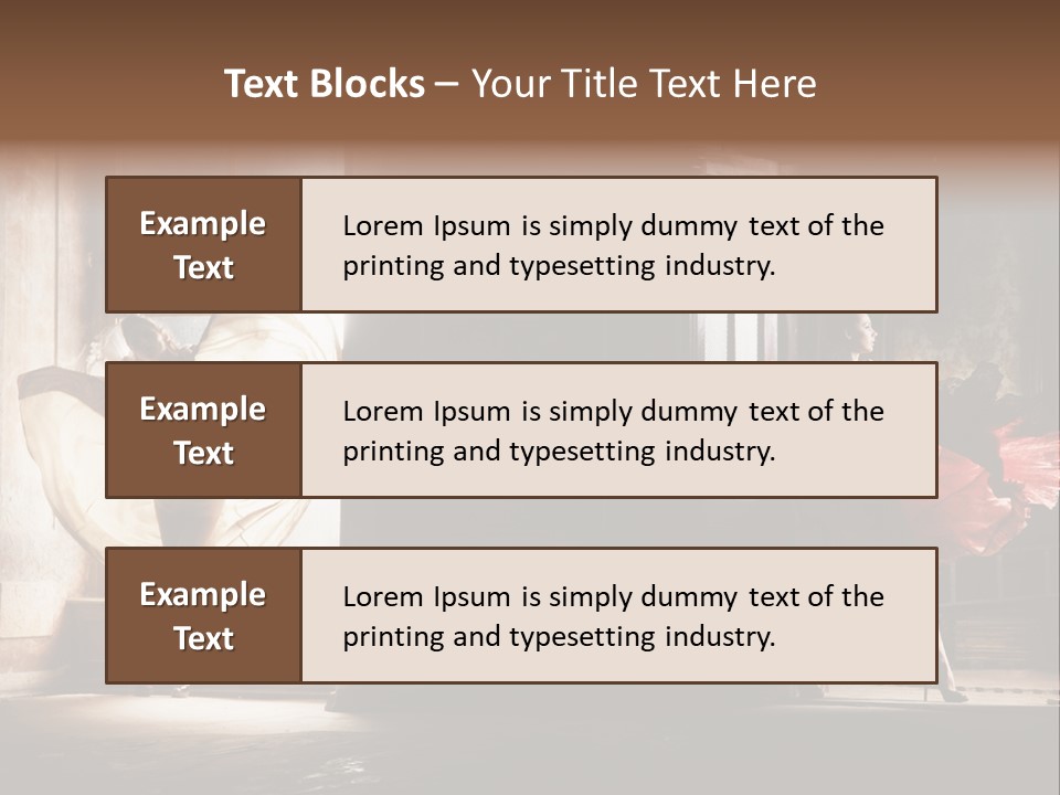 Chic Glamour Studio PowerPoint Template