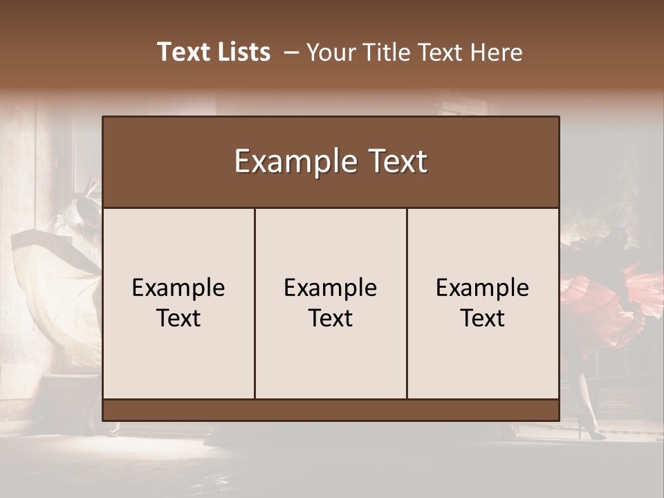Chic Glamour Studio PowerPoint Template