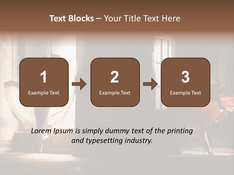 Chic Glamour Studio PowerPoint Template