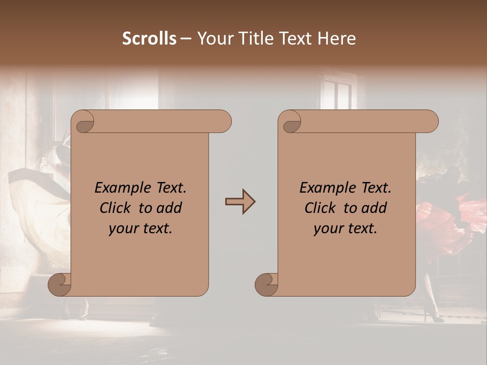 Chic Glamour Studio PowerPoint Template