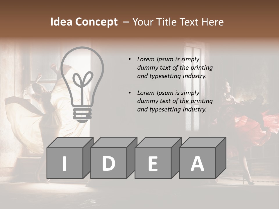 Chic Glamour Studio PowerPoint Template