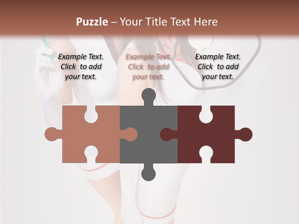 Skittish Female High Heels PowerPoint Template