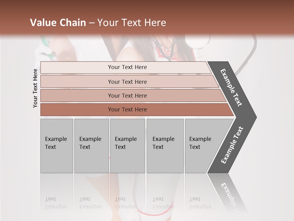 Skittish Female High Heels PowerPoint Template