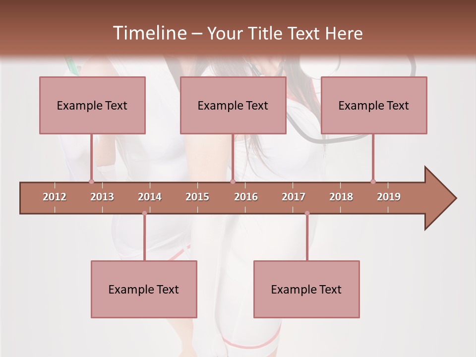 Skittish Female High Heels PowerPoint Template