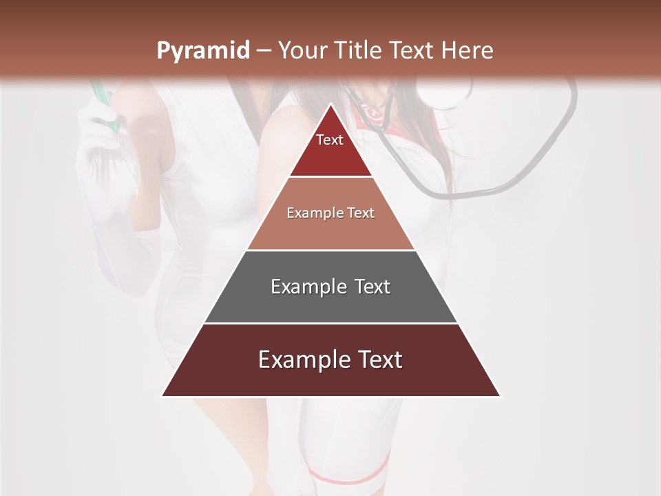 Skittish Female High Heels PowerPoint Template