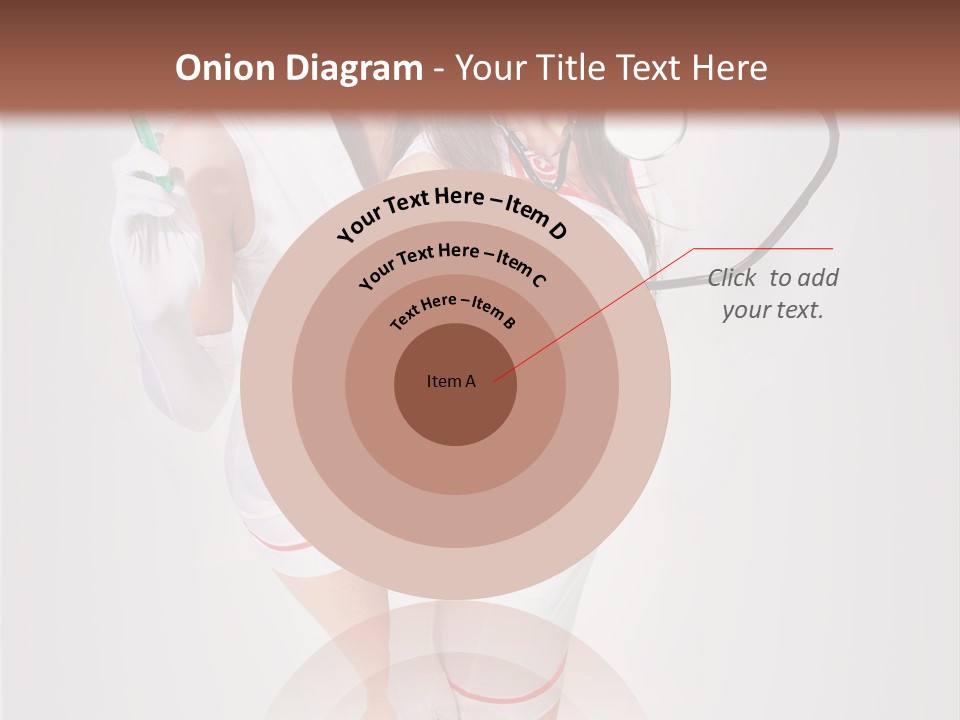 Skittish Female High Heels PowerPoint Template