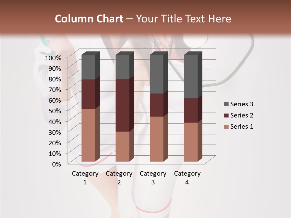 Skittish Female High Heels PowerPoint Template