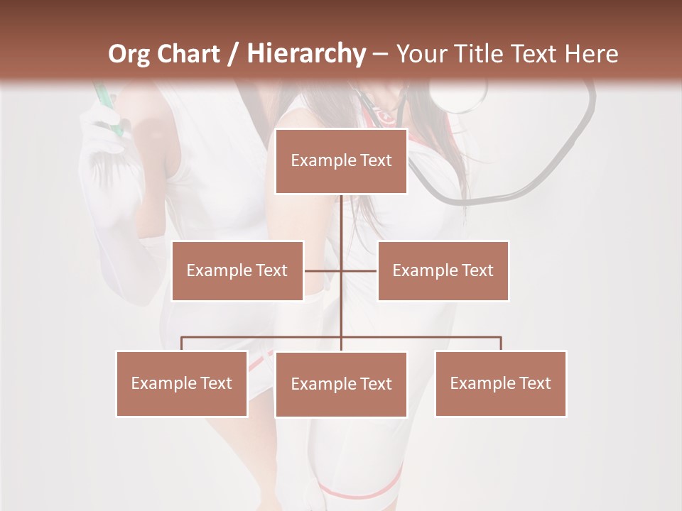 Skittish Female High Heels PowerPoint Template