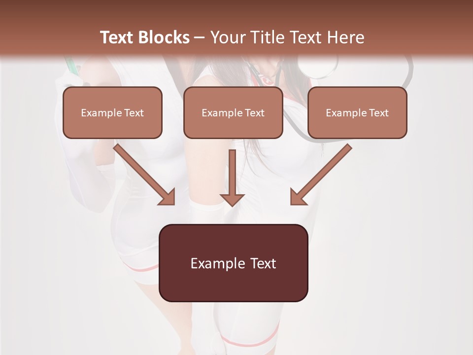 Skittish Female High Heels PowerPoint Template