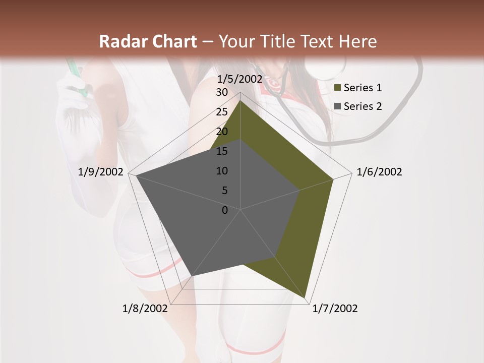 Skittish Female High Heels PowerPoint Template