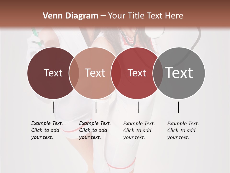 Skittish Female High Heels PowerPoint Template