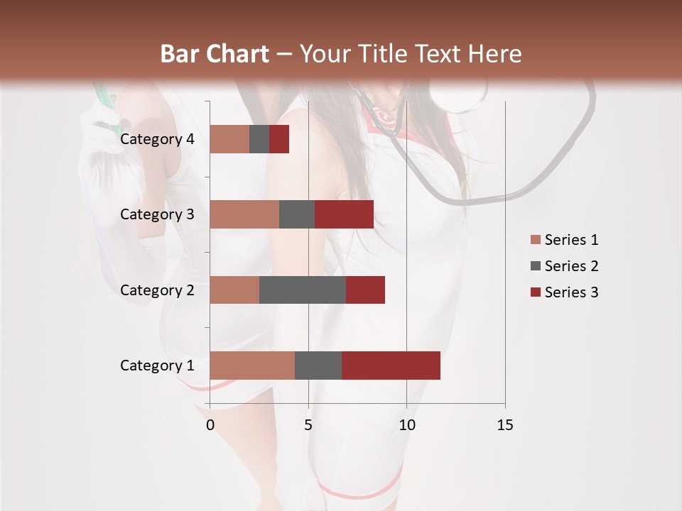 Skittish Female High Heels PowerPoint Template