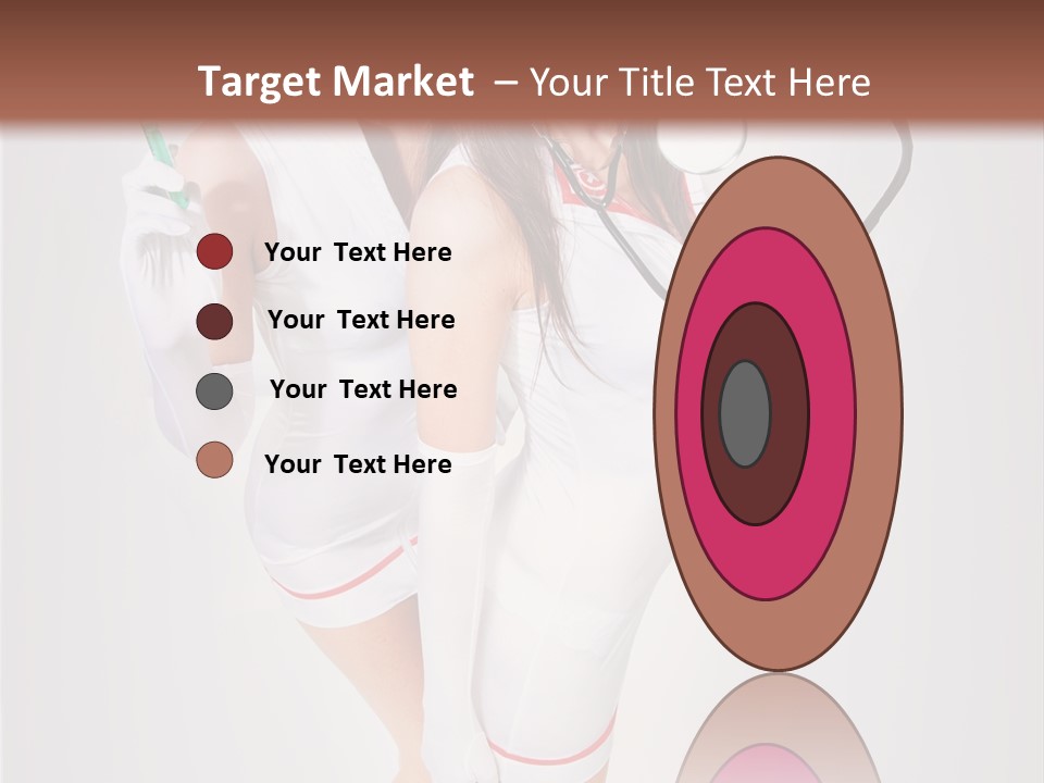 Skittish Female High Heels PowerPoint Template