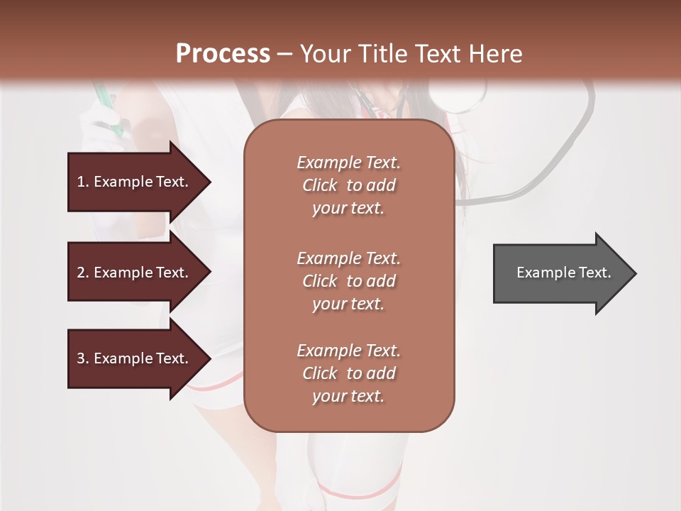 Skittish Female High Heels PowerPoint Template