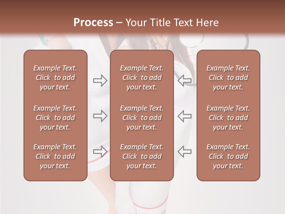 Skittish Female High Heels PowerPoint Template