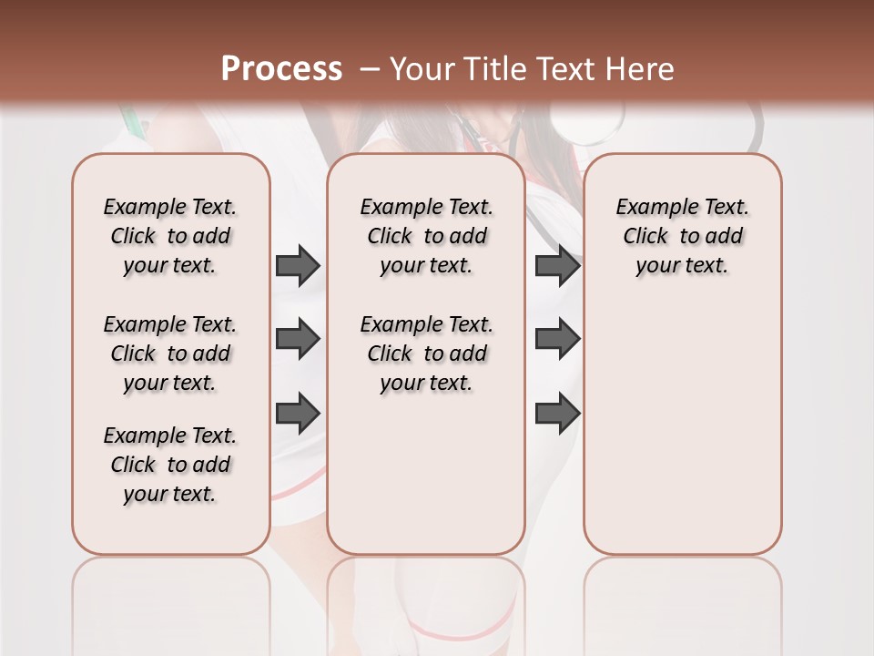 Skittish Female High Heels PowerPoint Template