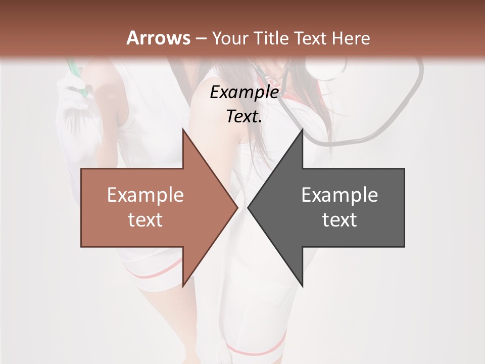 Skittish Female High Heels PowerPoint Template