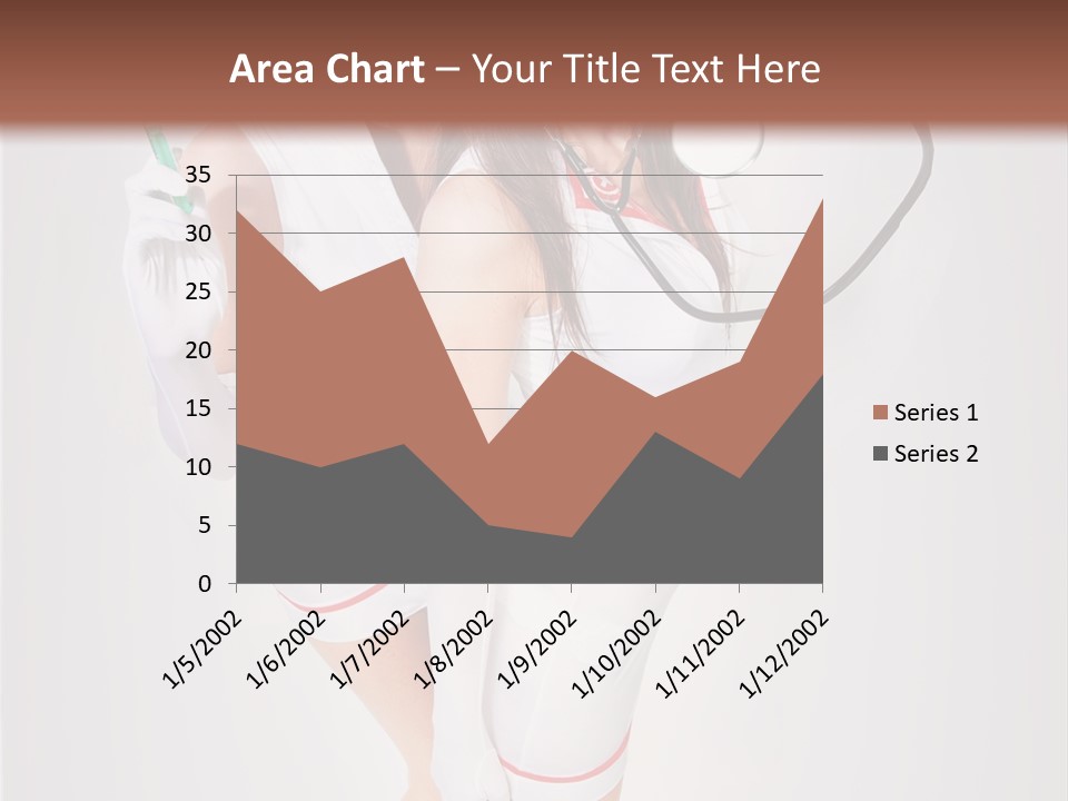 Skittish Female High Heels PowerPoint Template