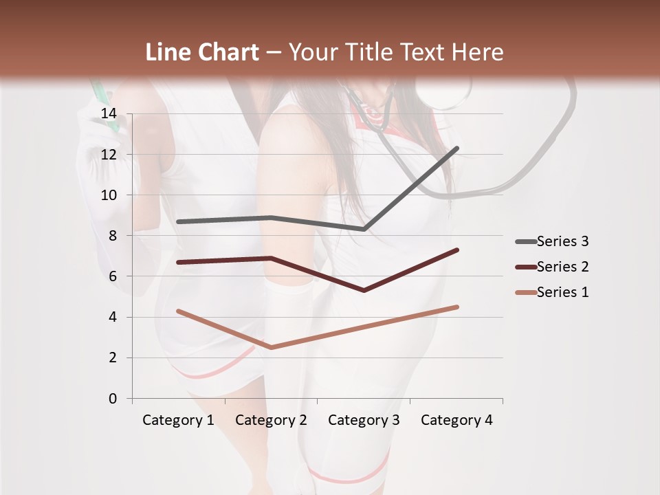 Skittish Female High Heels PowerPoint Template