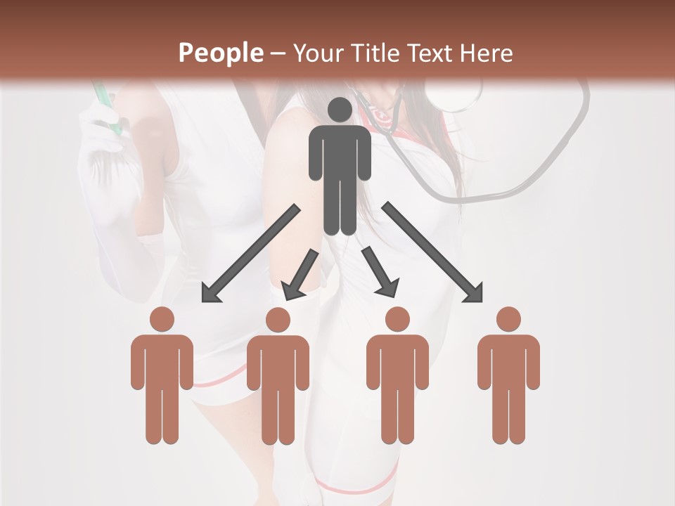 Skittish Female High Heels PowerPoint Template