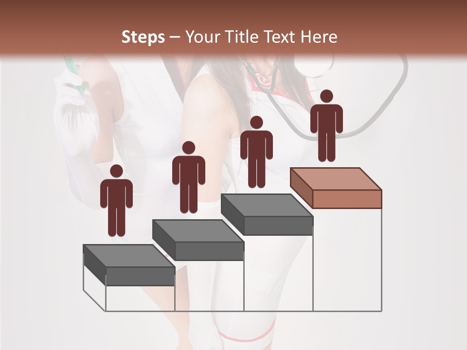 Skittish Female High Heels PowerPoint Template