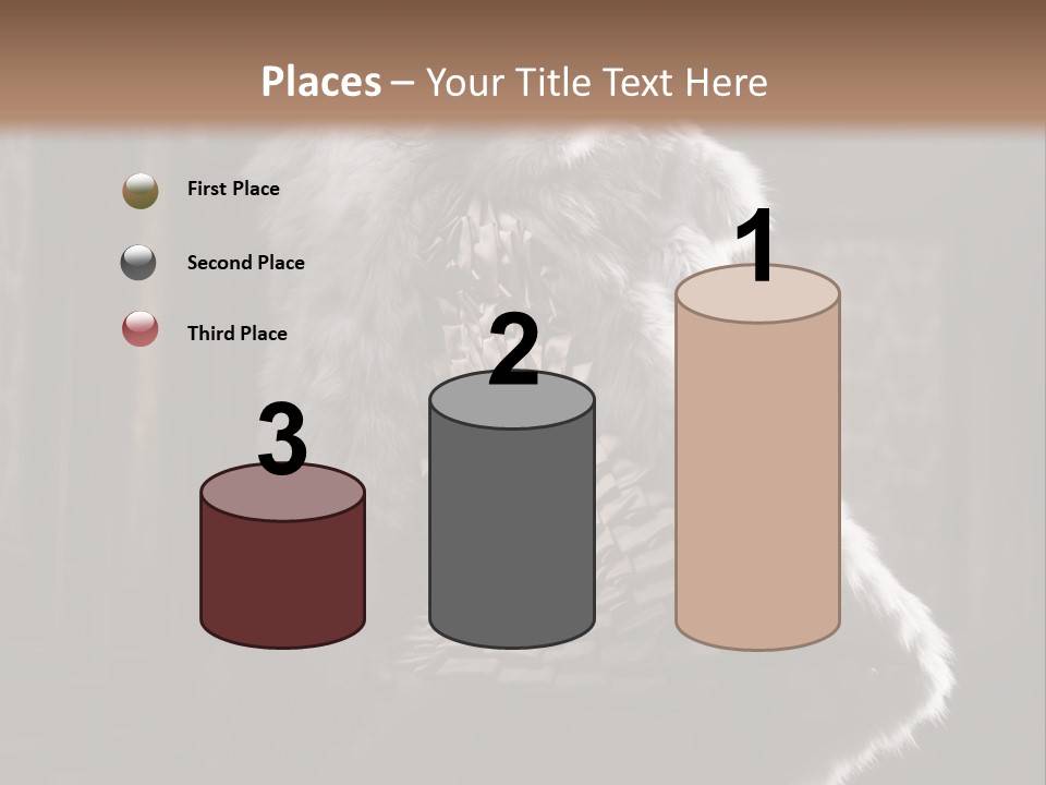 Seated Long Black PowerPoint Template