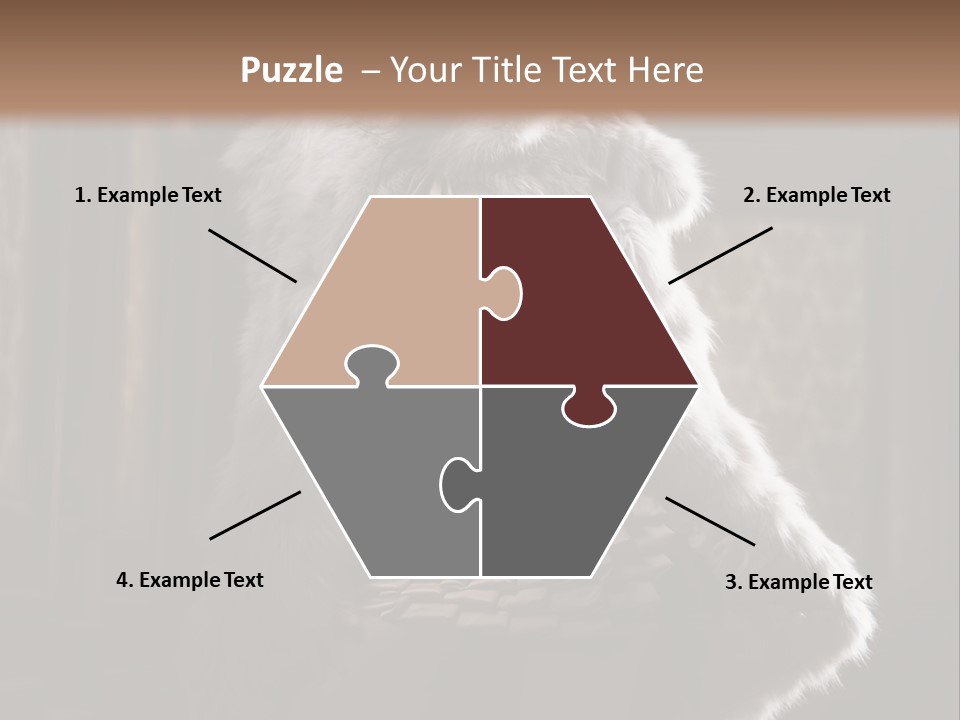 Seated Long Black PowerPoint Template