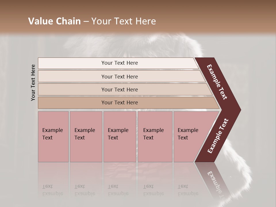 Seated Long Black PowerPoint Template