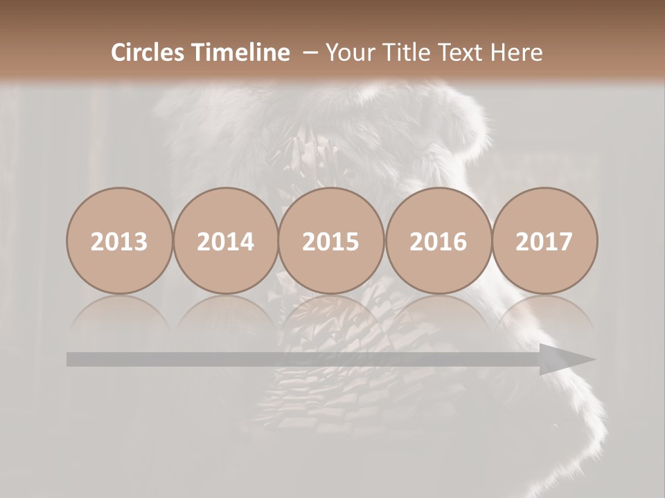 Seated Long Black PowerPoint Template