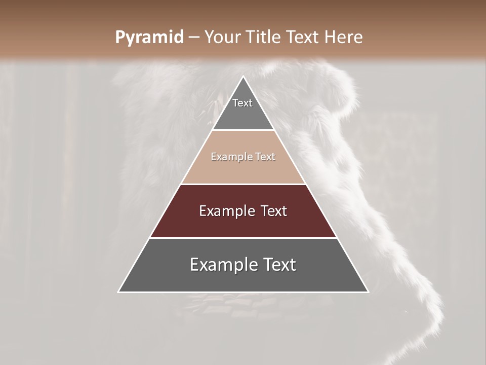 Seated Long Black PowerPoint Template