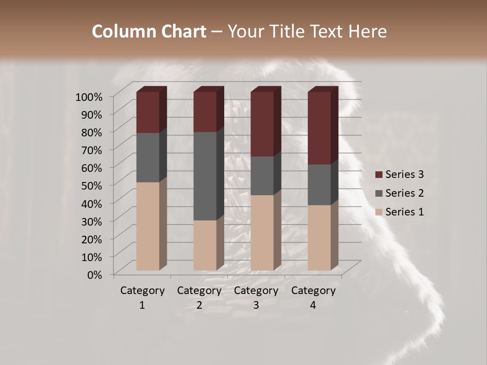 Seated Long Black PowerPoint Template