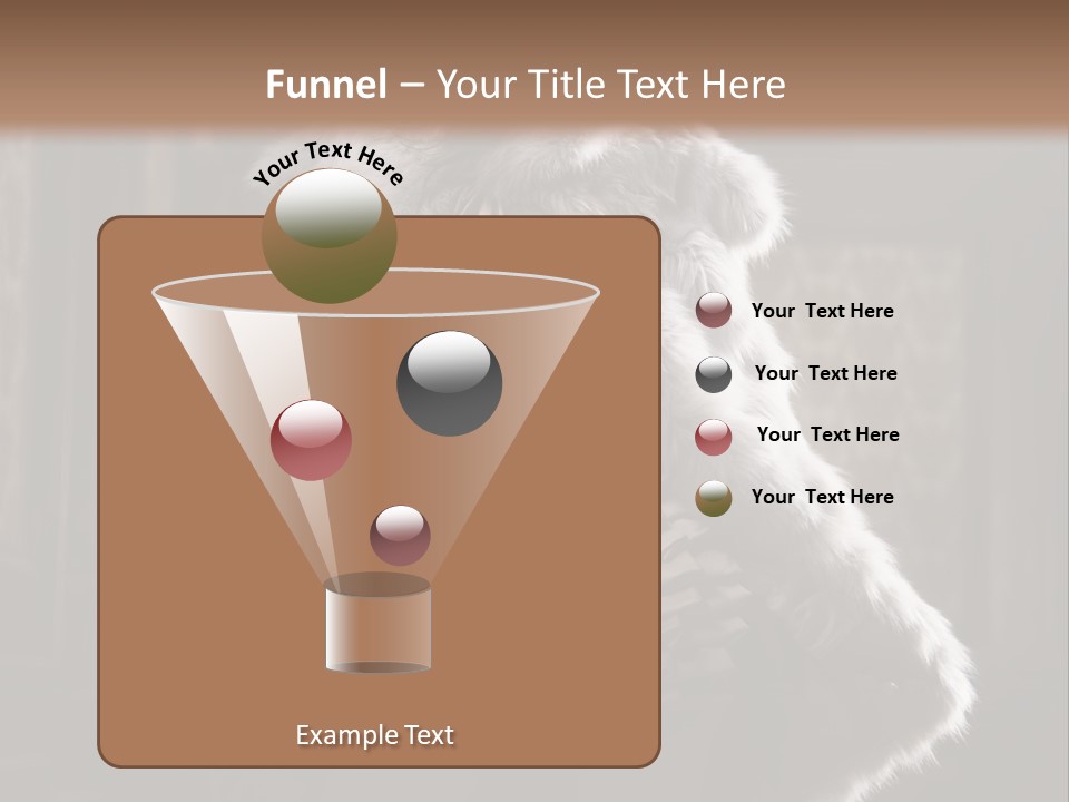 Seated Long Black PowerPoint Template